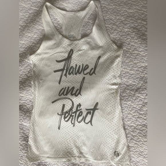 Raw Threads white spotted Core Tank - Picture 1 of 2